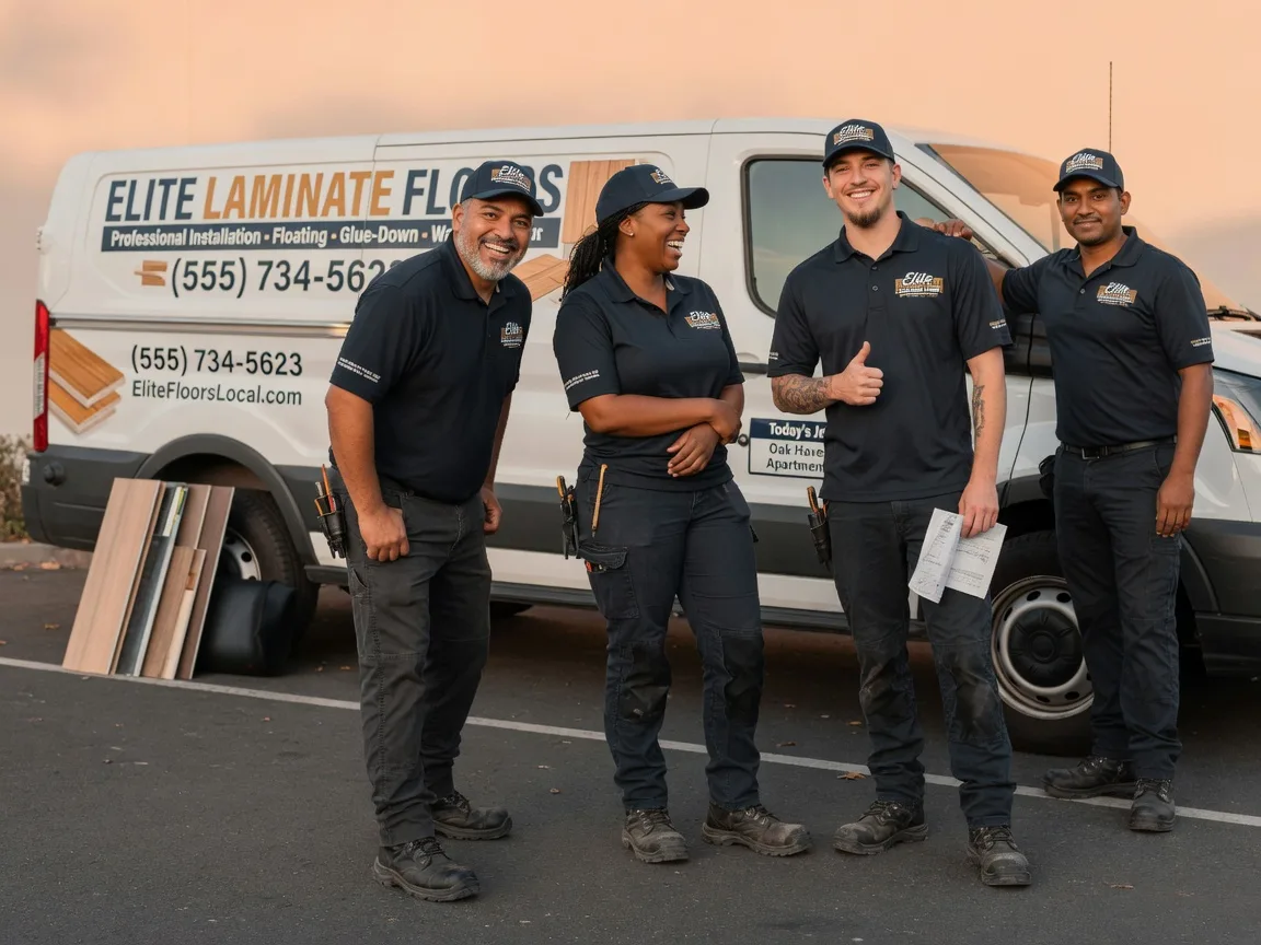 Laminate flooring installation company in Glover, VT